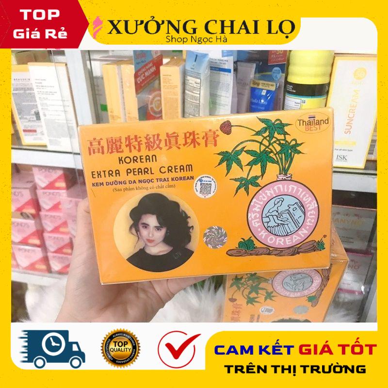 Kem Sâm vàng Thái Lan dưỡng da ngọc trai, nguyên liệu, công thức làm kem trộn trắng da body