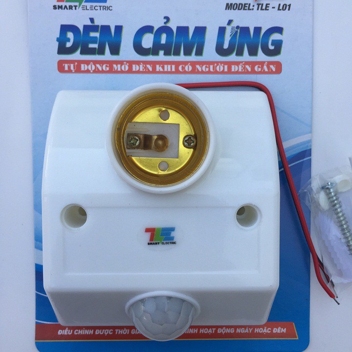 [HÀNG VIỆT NAM] Đui đèn cảm ứng hồng ngoại - đui đèn cảm biến chuyển động