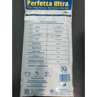 Khẩu trang Perfetta Ultra (gói 5 cái)