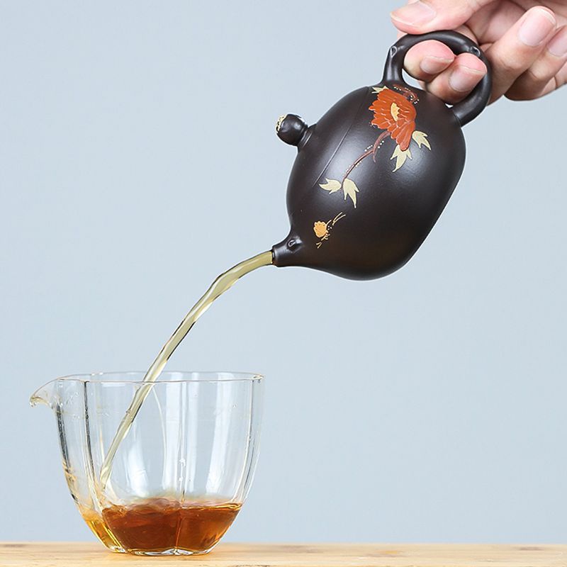 Ấm Tử Sa Nghi Hưng Tây Thi Mai Hương 200 ml (Hắc Nê)