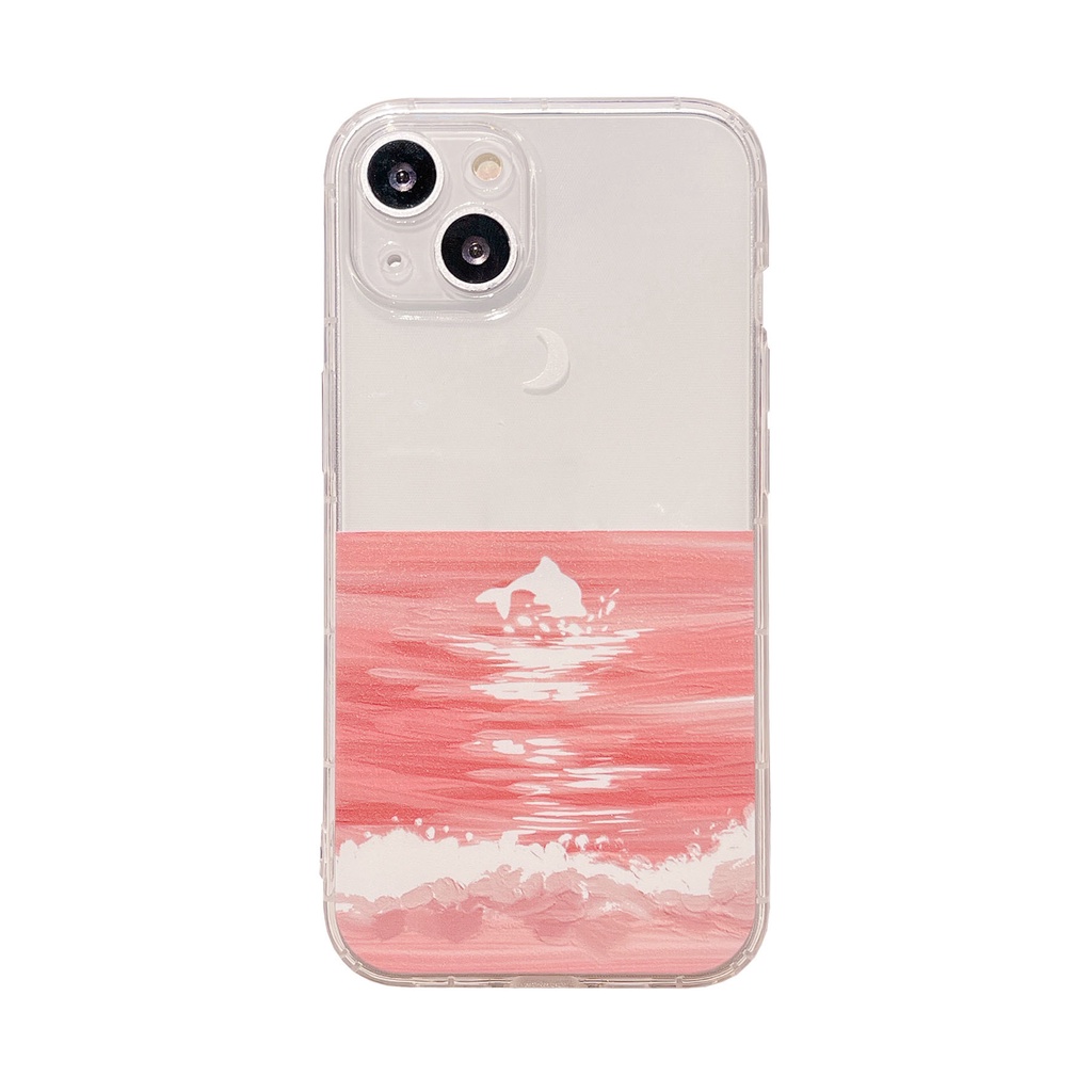Ốp Điện Thoại Chống Sốc Họa Tiết Đại Dương Cho Iphone 13 Pro 11 Pro Max Xr 6s 7 8 Plus 12 Mini 12 Pro Xs Max