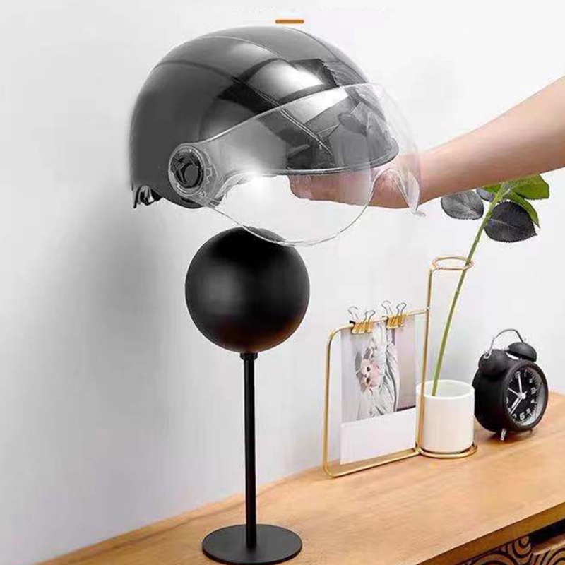 Giá Đỡ Mũ Bảo Hiểm Bằng Kim Loại Gắn Tường Tiện Dụng