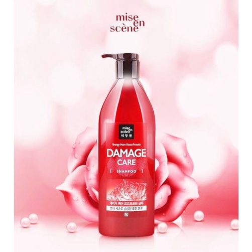 [680ml] Dầu Gội Chăm Sóc Tóc Hư Tổn Nặng Miseen Scene Damage Care Shampoo