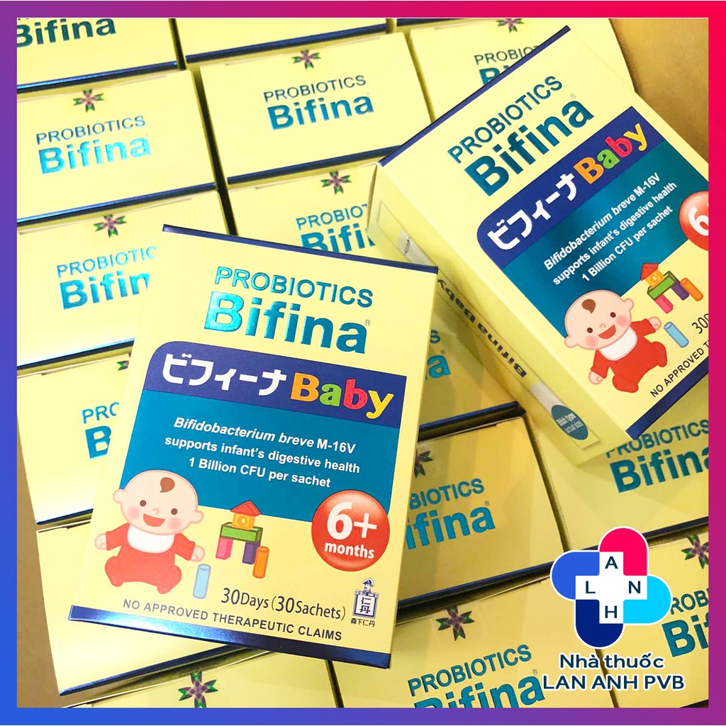 Bifina Baby  - Men vi sinh từ Nhật Bản cho trẻ nhỏ.