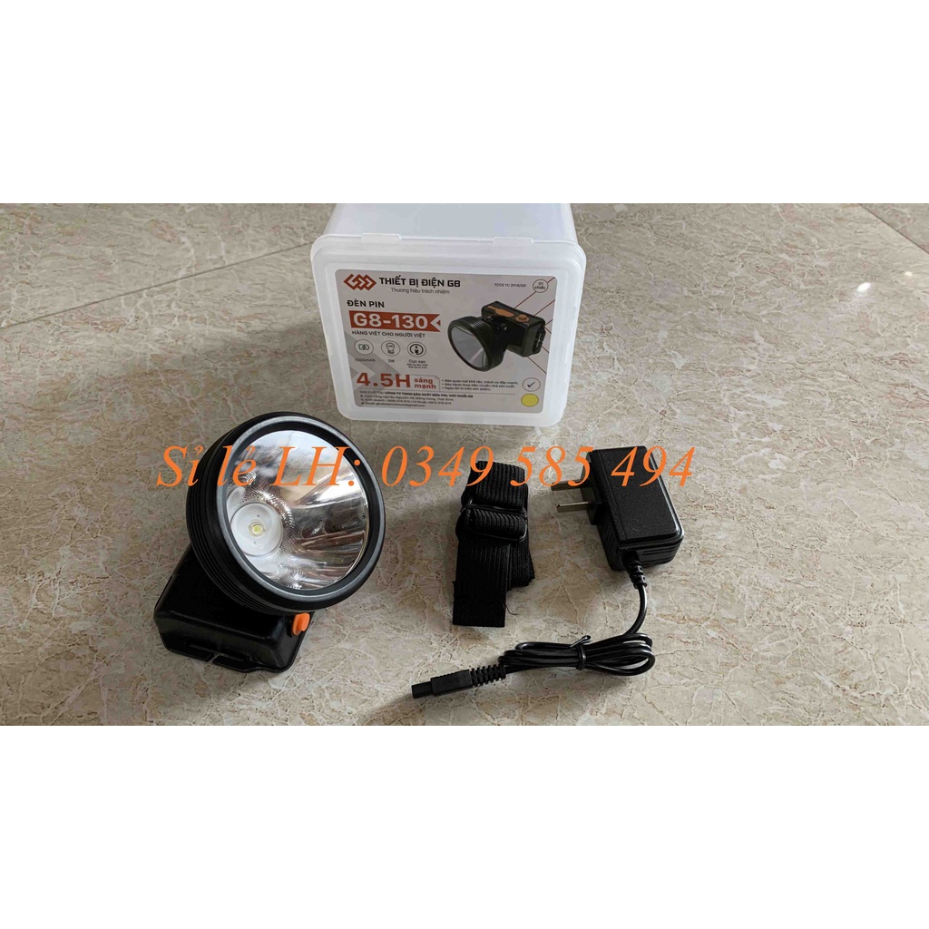 Đèn pin đội đầu chống nước G8-130 -