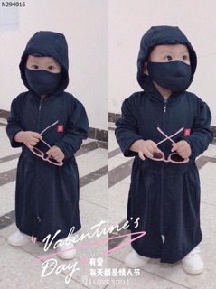 Áo chống nắng toàn thân cho bé