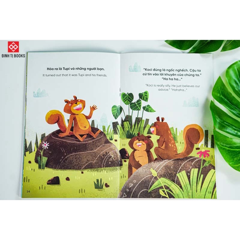SÁCH - Truyện tranh song ngữ Việt-Anh dành cho trẻ em - Cùng học cư xử tốt- Bé học cách xin trợ giúp