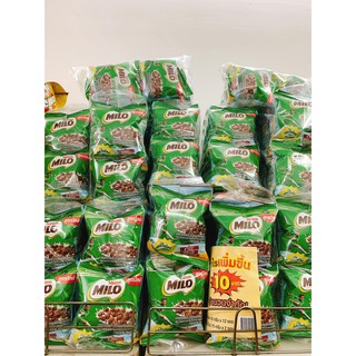 Combo 12 gói ngũ cốc dinh dưỡng Milo Thái Lan mỗi gói 15g.