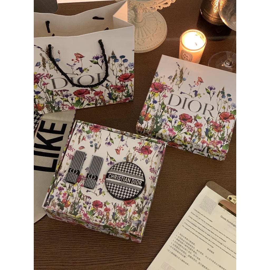 Bộ Ba Món Son Môi Đệm Khí Dior Tanabata Mẫu Vừa