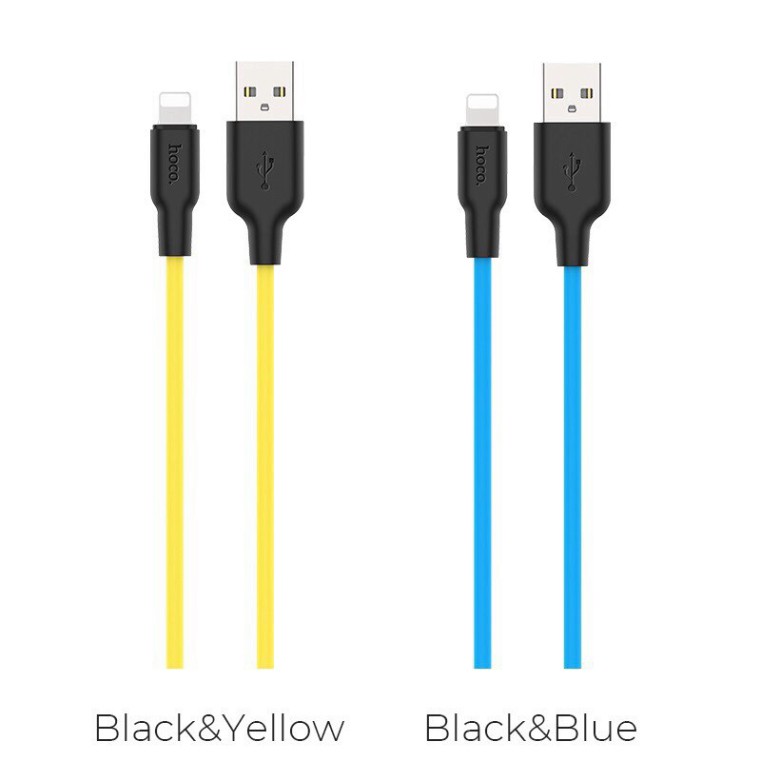 Dây Cáp sạc nhanh IPHoco X21 Plus chất liệu nhựa silico dẻo chống cháy ♥️♥️