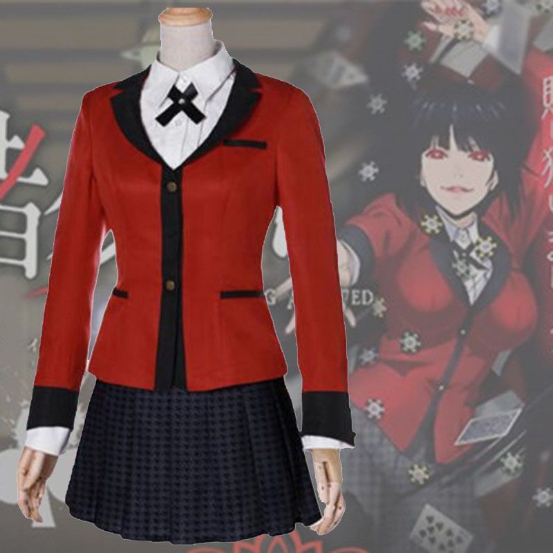 Bộ đồ hóa trang nhân vật anime Kakegue Jabami Yumeko thoáng khí tinh tế