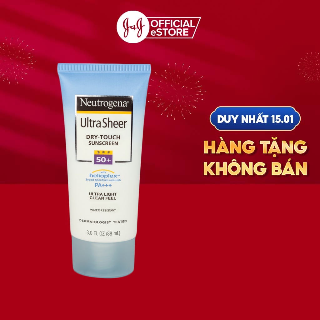 [HÀNG TẶNG KHÔNG BÁN] Kem chống nắng Neutrogena U.S Dry Touch SPF 50 88ml - 210099962