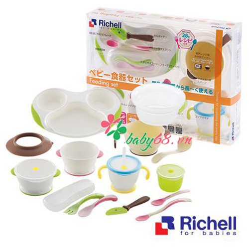 Bộ ăn dặm toàn diện Richell RC21171
