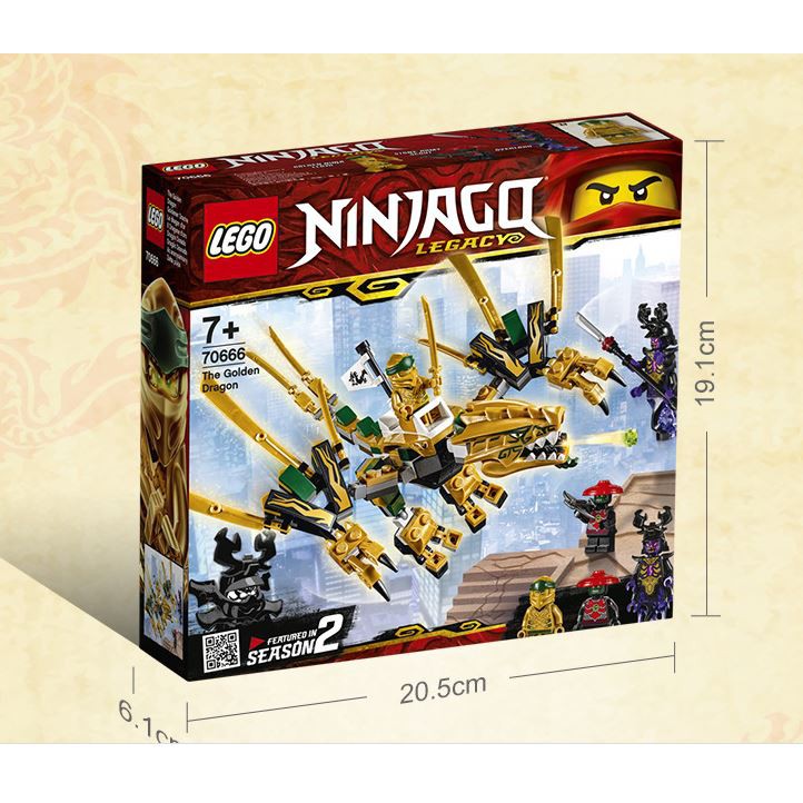 Đồ chơi lắp ráp ninja cưỡi rồng mã 01