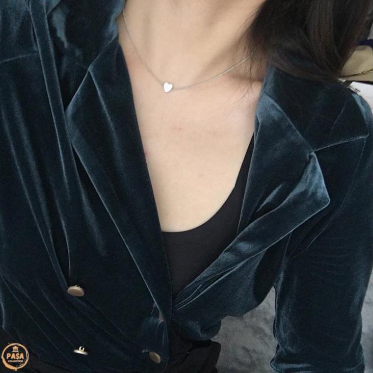 Vòng đeo cổ trái tim ngọt ngào, xinh xắn - Vòng đeo cổ VC03