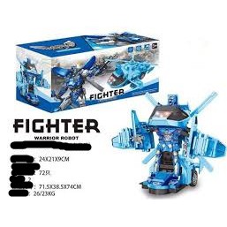 Máy bay biến hình robot Fighter cho bé