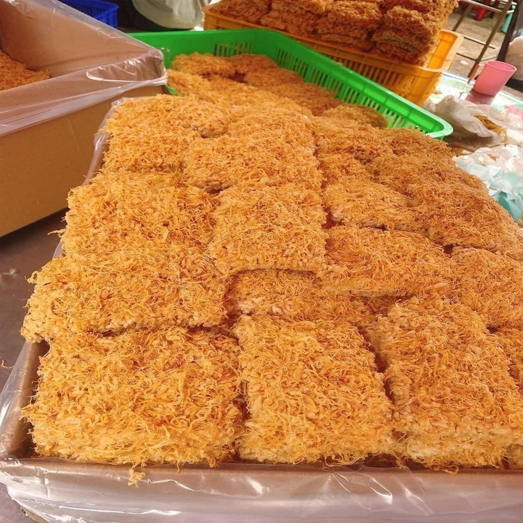 Cơm Cháy Siêu Chà Bông Loại 1 [Miếng vuông ] 500gram SIÊU NGON