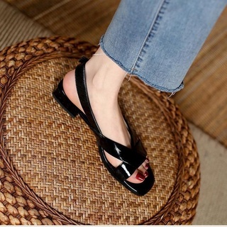 Xăng đan Nữ Đế Mềm Quai Chéo