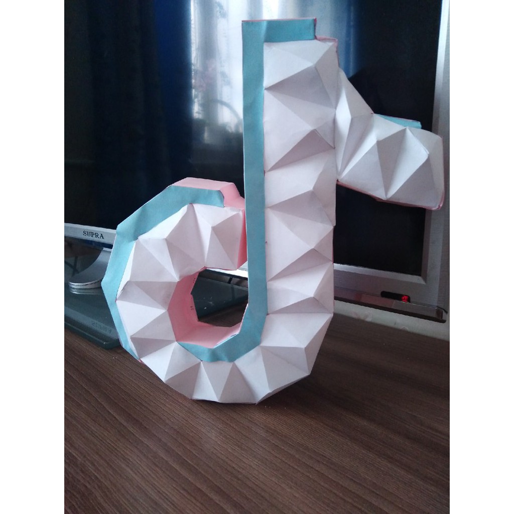 Mô hình giấy TikTok