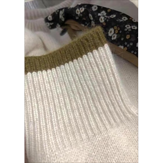 Áo len cardigan dệt kim thắt nơ siêu xinh
