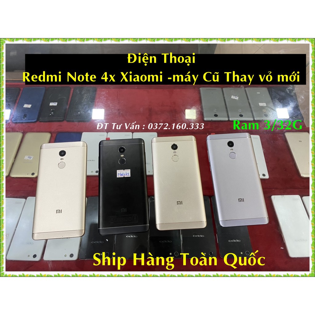 Điện Thoại Redmi Note 4x Cũ Tặng Dây Sạc