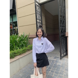 Áo sơ mi trắng playheart TKA163 1994closet