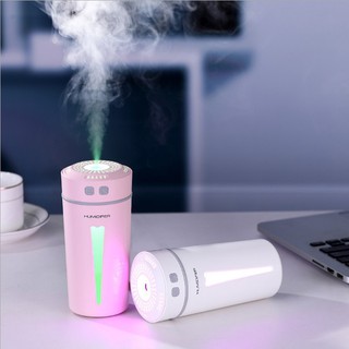 Máy phun sương HUMIDIFIER xông tinh dầu xe hơi văn phòng cổng USB 5V