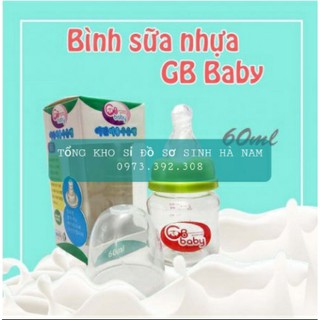 BÌNH SỮA GB BABY CỔ HẸP 60ML