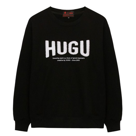 ÁO SWEATER HUGU XÙ - ĐEN