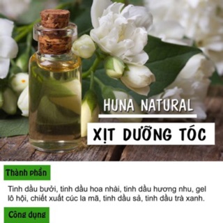 Xịt dưỡng tóc thiên nhiên