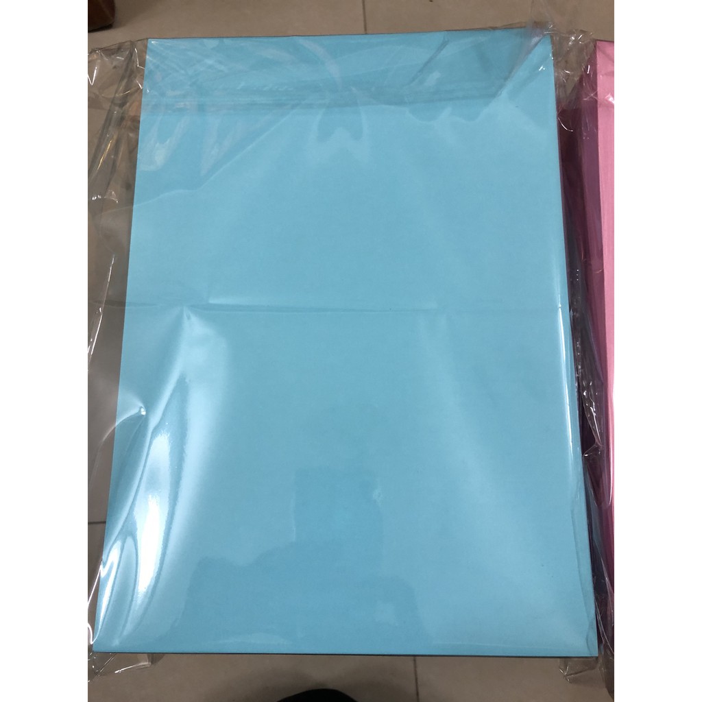 1 ream Giấy A4 Thái Lan màu 70gsm (đủ 500 tờ không thiếu)