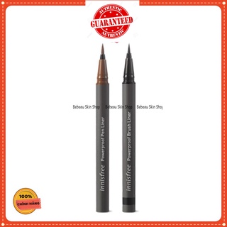 Bút Kẻ Mắt Chống Thấm Nước Innisfree Powerproof Brush Liner