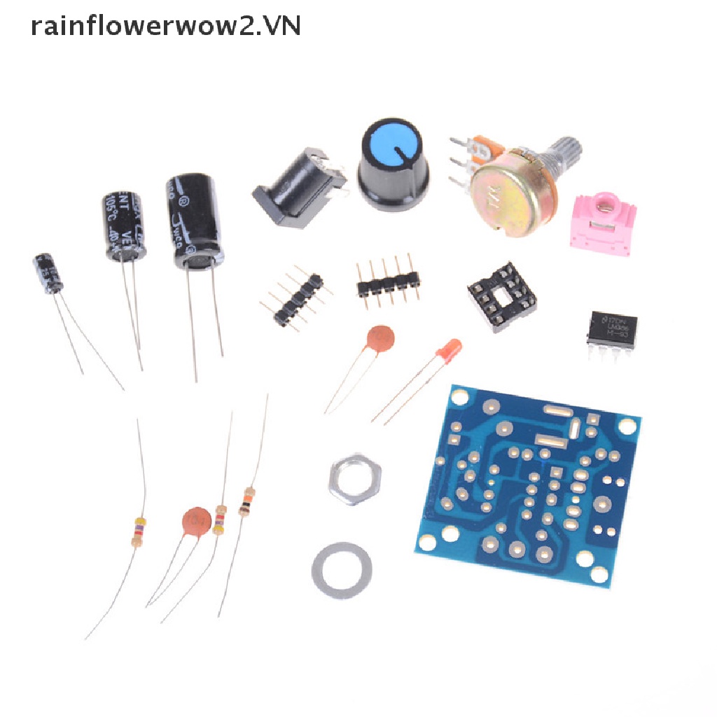 1 Bộ Bảng Mạch Khuếch Đại Âm Thanh Siêu Nhỏ LM386 3V-12V DIY M57 0 0 0 0 0