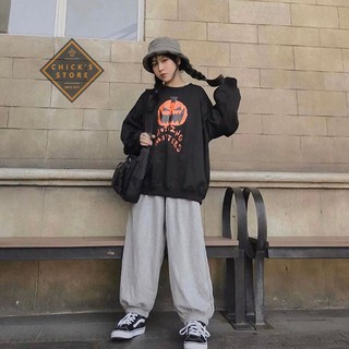 Quần jogger màu xám
