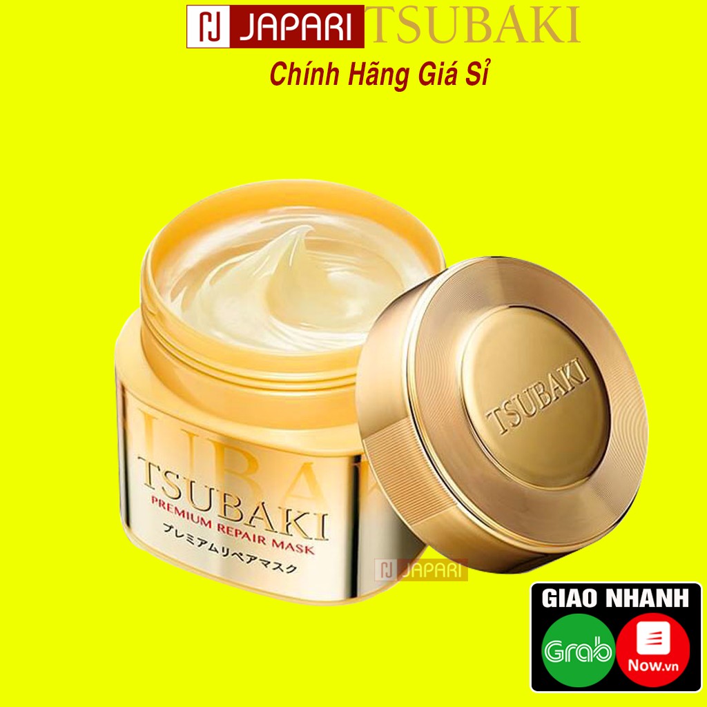 [ HÀNG NHẬT BẢN ] Mặt Nạ Tóc Tsubaki Phục Hồi Hư Tổn Tóc Tsubaki Premium Repair Mask 180g - Mỹ Phẩm Japari