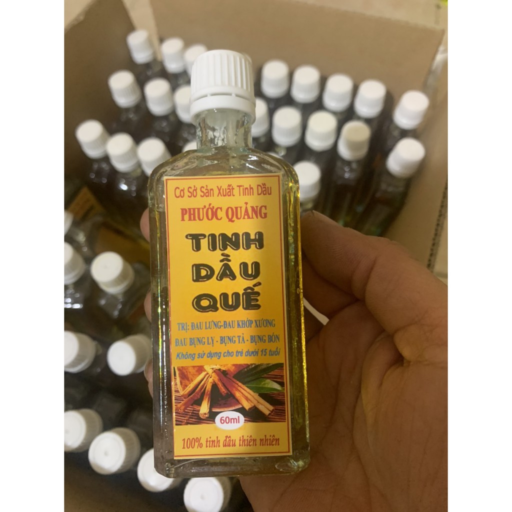 Tinh Dầu Quế - BẠC HÀ - SẢ CHANH Nguyên Chất 50ML