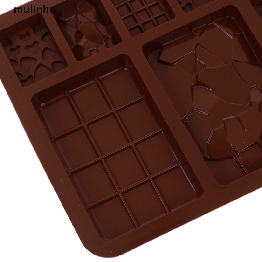 Khuôn Silicone Làm Gạch Lát Bánh Không Dính