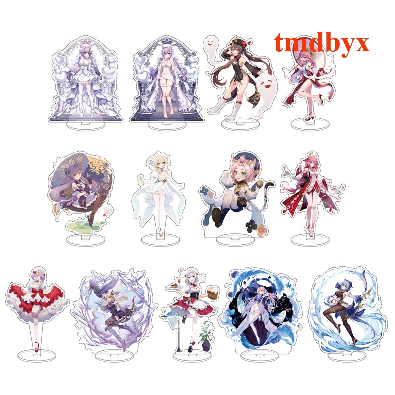 Móc Khóa Hình Nhân Vật Game Genshin Zhongli Dễ Thương