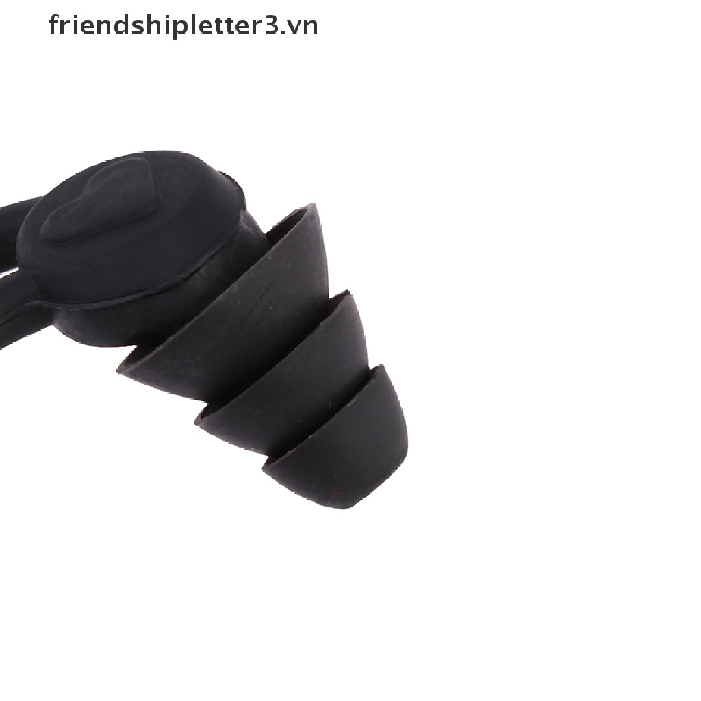 1 Cặp Nút Bịt Tai Giảm Tiếng Ồn Bằng Silicone Mềm
