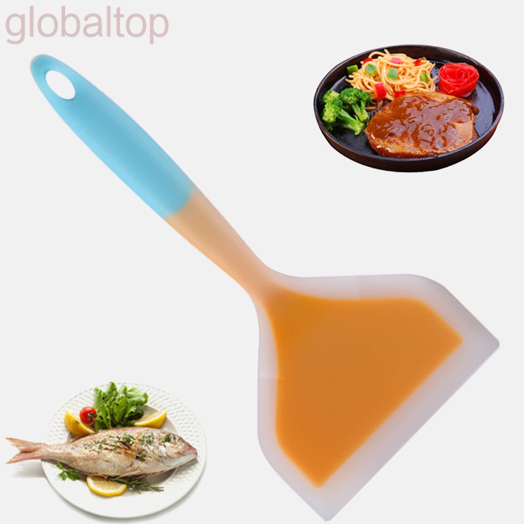 Xẻng Nấu Ăn Bằng Silicone Nylon Cách Nhiệt Tiện Dụng Cho Nhà Bếp
