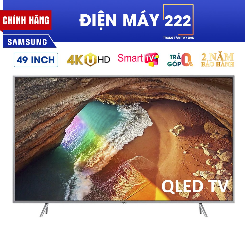 [Freeship HN] Smart Tivi QLED Samsung 4K 49 inch QA49Q65RA  chính hãng