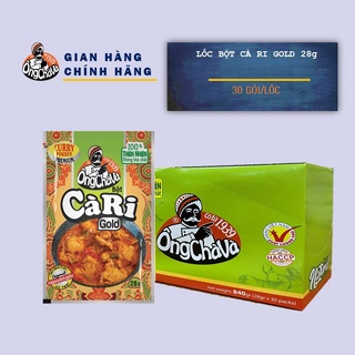 Lốc Bột Cà Ri Gold 28gram Ông Chà Và (30gói/lốc)