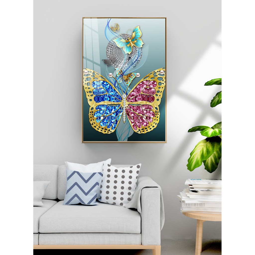 TRANH TREO TƯỜNG  CỠ ĐẠI - GIÁ RẺ KÈM KHUNG -PHONG CÁCH BẮC ÂU TRỪU TƯỢNG- MELYHOME- TB3FGC27