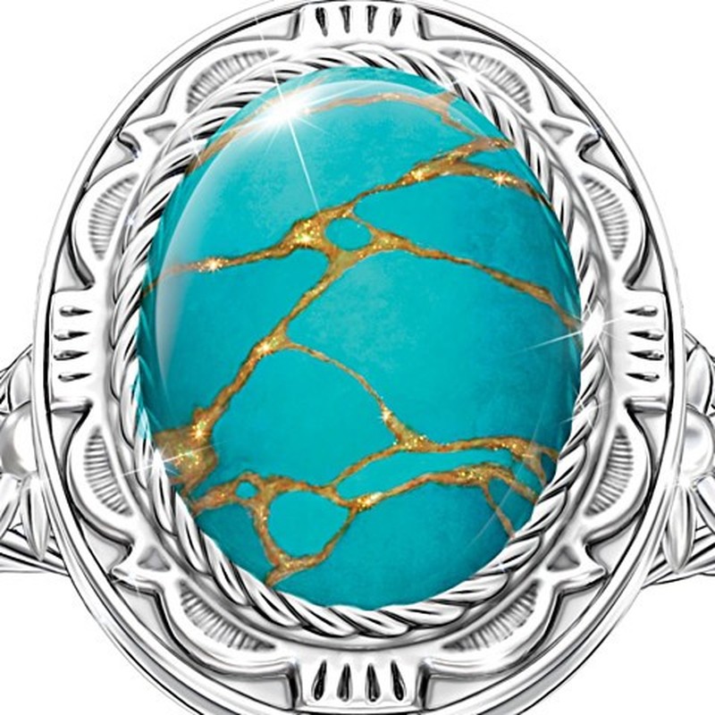 (MớI) Nhẫn HợP Kim ĐíNh Đá HìNh Hoa HướNg Dương Phong CáCh Bohemia