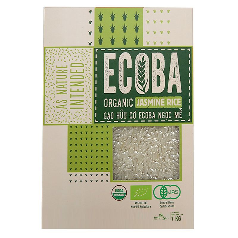 Gạo Hữu Cơ ECOBA Ngọc Mễ 1KG