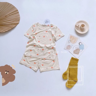 Set bộ cho bé đùi họa tiết siêu dễ thương