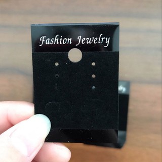 Combo 20 tag nhung size 5x3.8cm gắn bông tai - doramimi