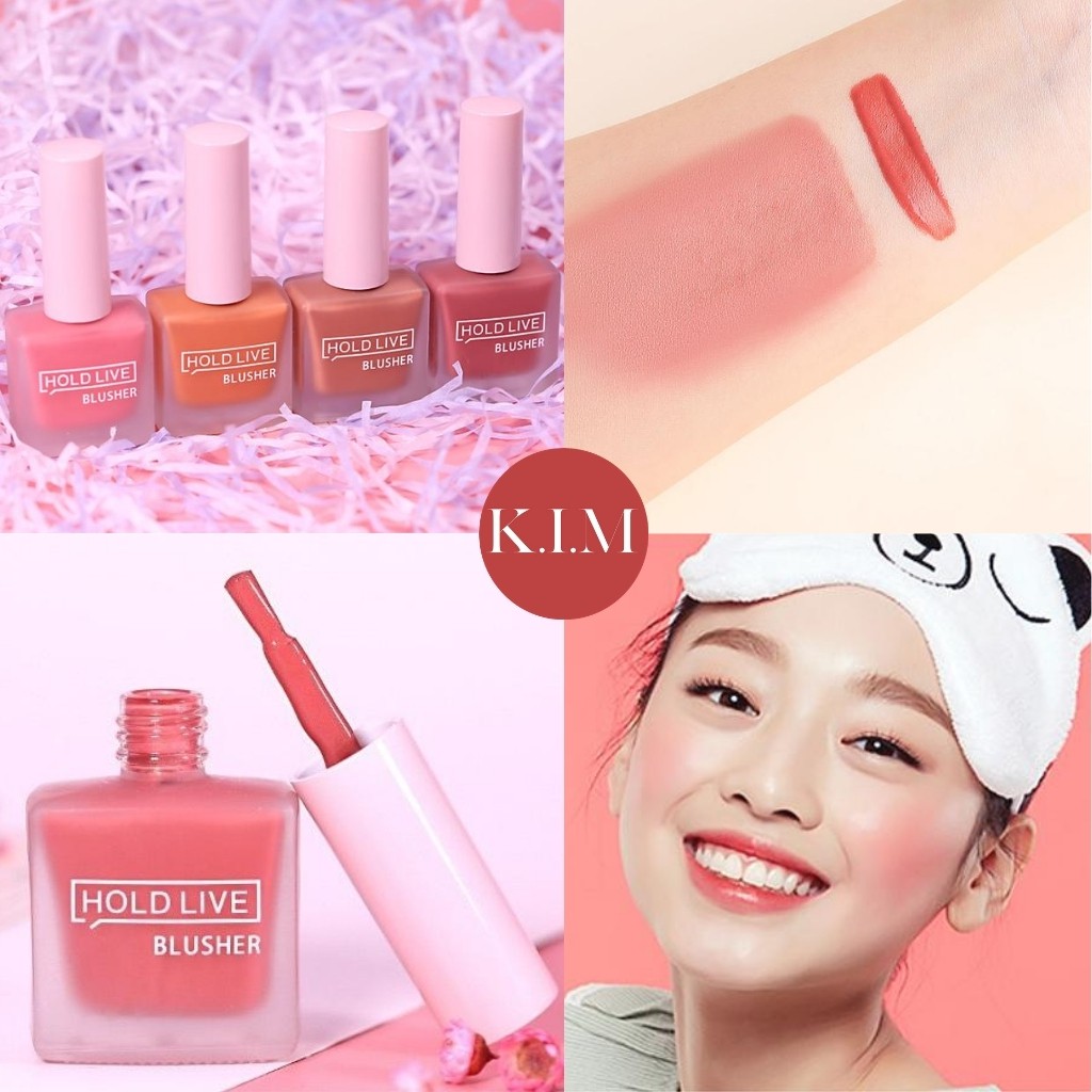 [CHÍNH HÃNG] Má hồng Hold Live Fruit Juice Blusher Dạng Kem 12.5g