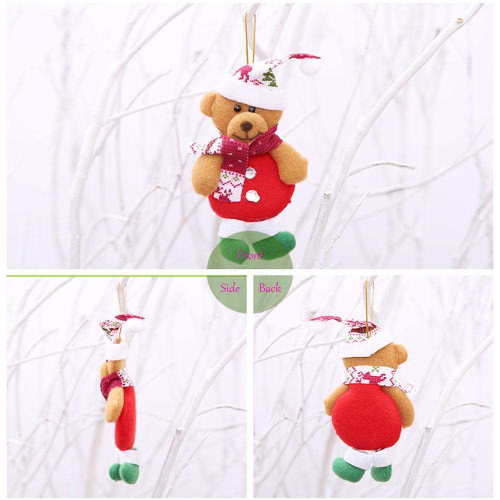 Set 2 Búp Bê Treo Trang Trí Cây Thông Noel