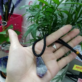 DÂY CHUYỀN TRỤ THẠCH ANH TÍM